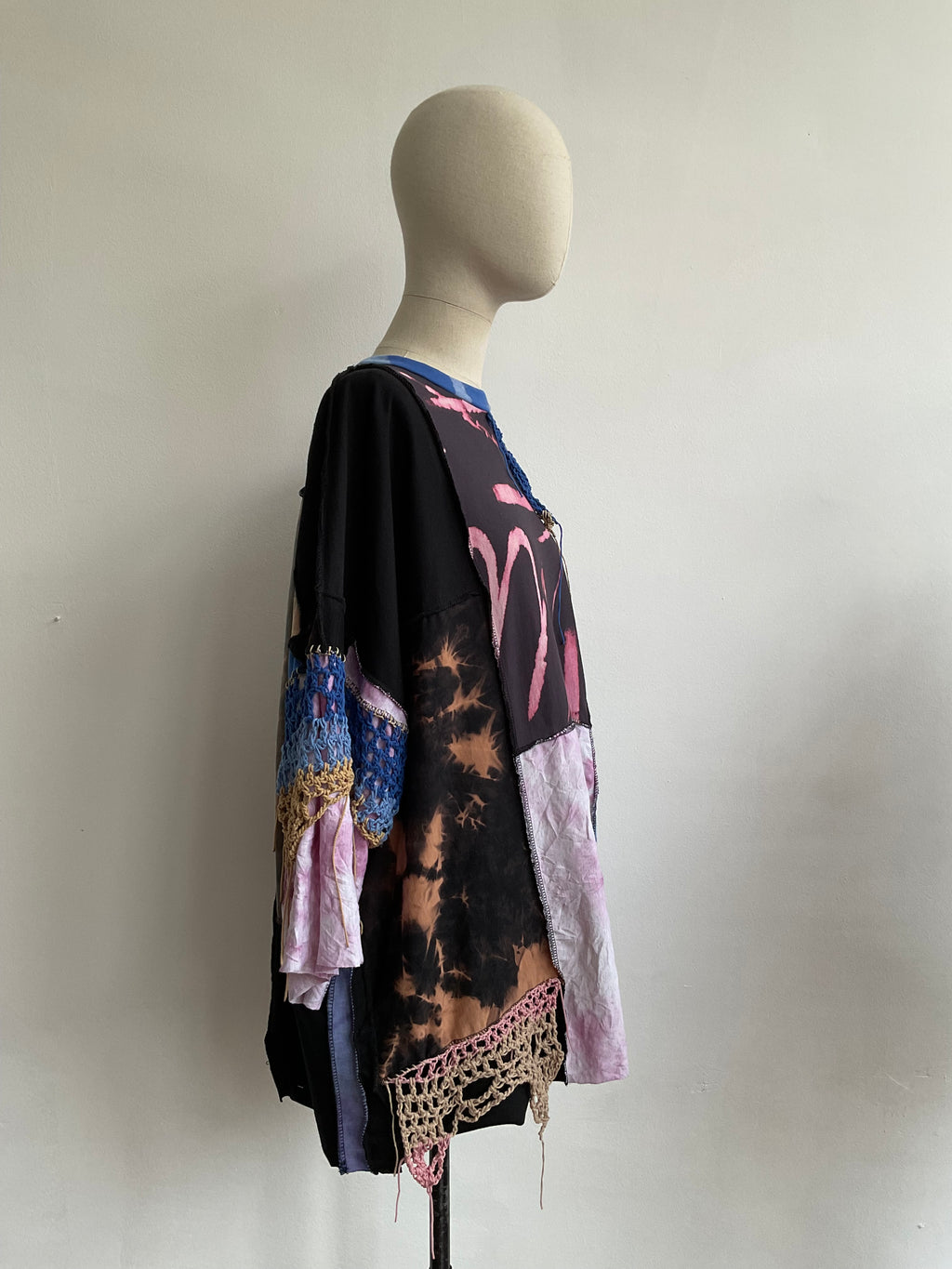 404 Patchwork Crochet Tee 3/4 — Pedro Son x Chispa