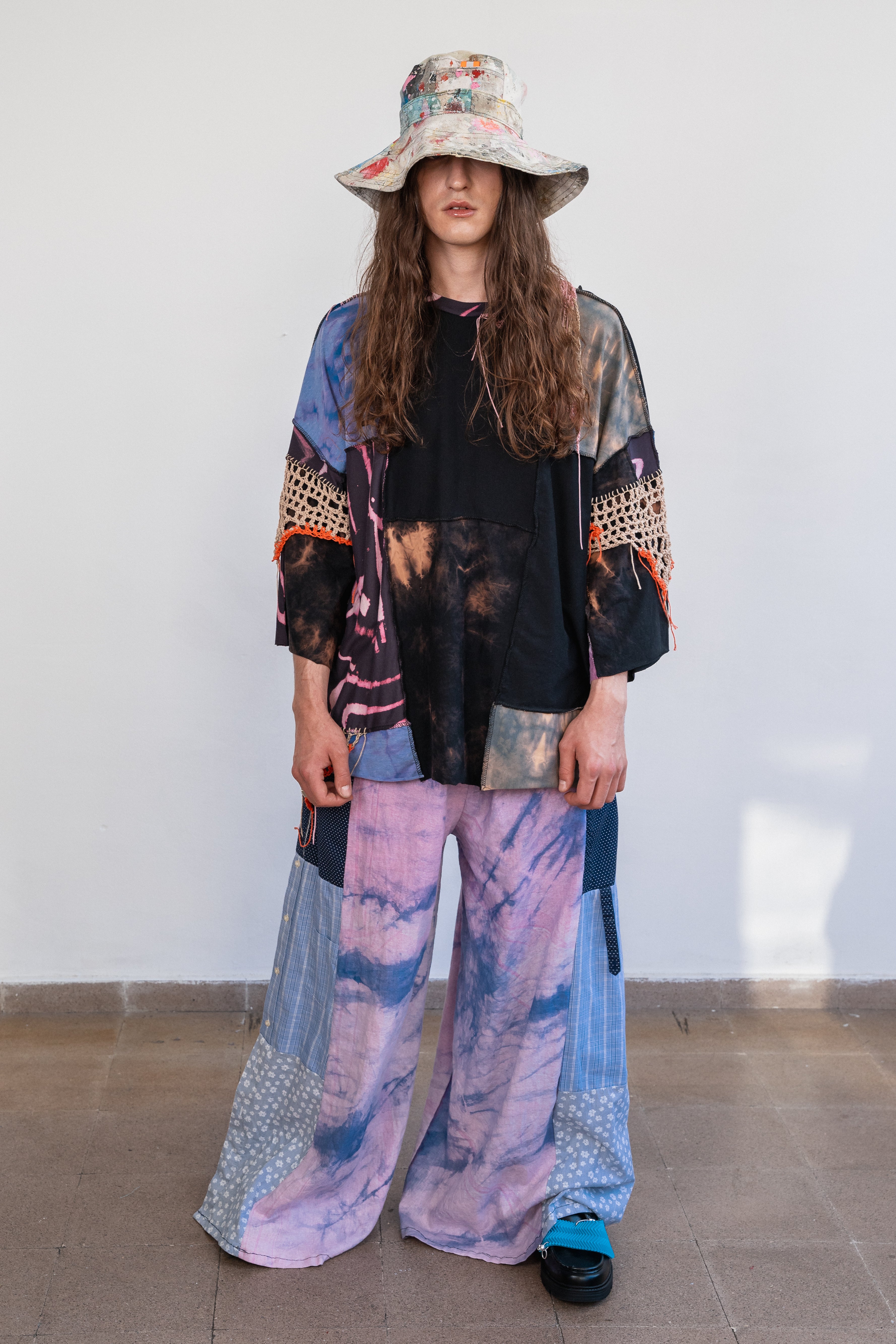 404 Patchwork Crochet Tee 1/4 — Pedro Son x Chispa