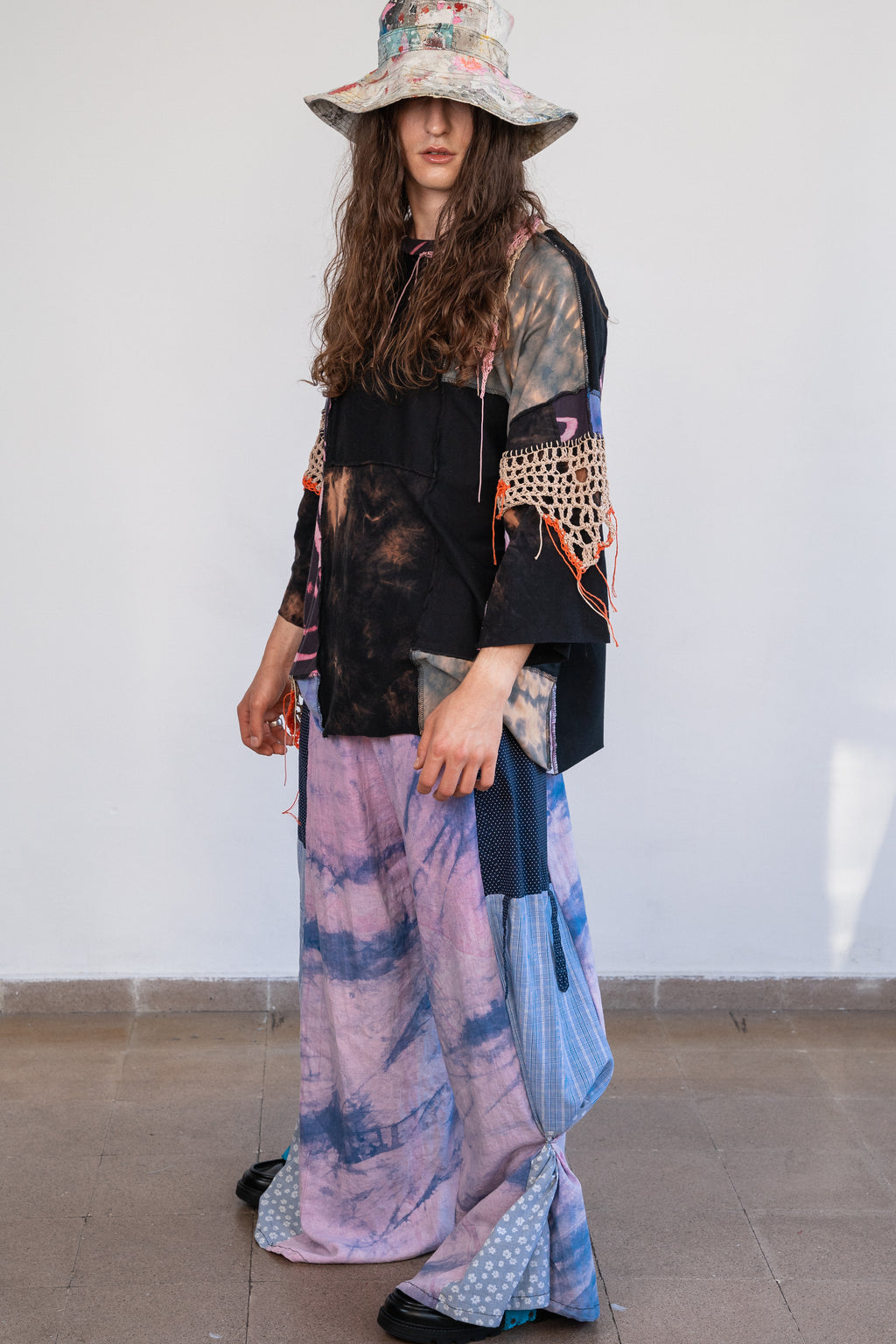 404 Patchwork Crochet Tee 1/4 — Pedro Son x Chispa