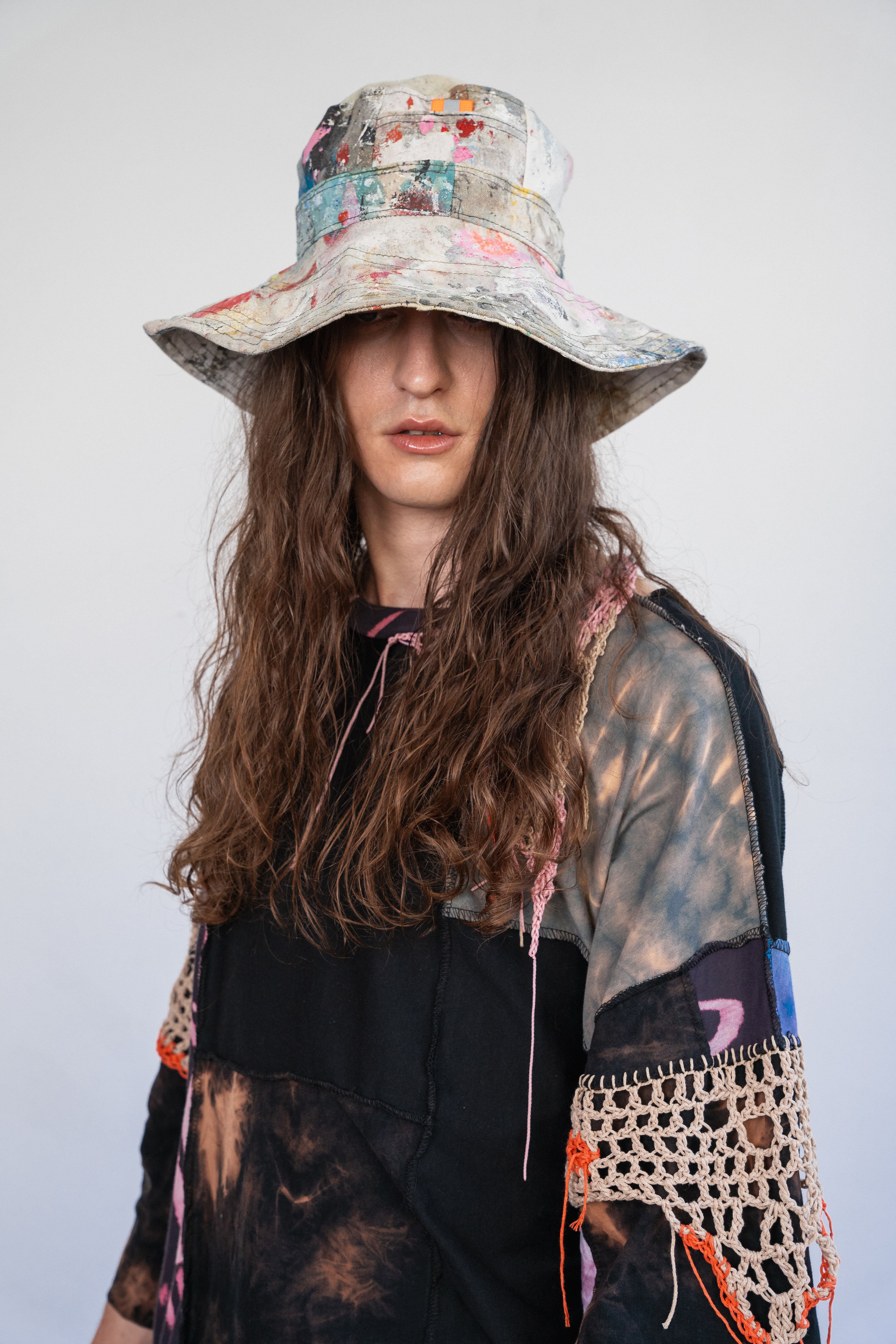 404 Patchwork Crochet Tee 1/4 — Pedro Son x Chispa