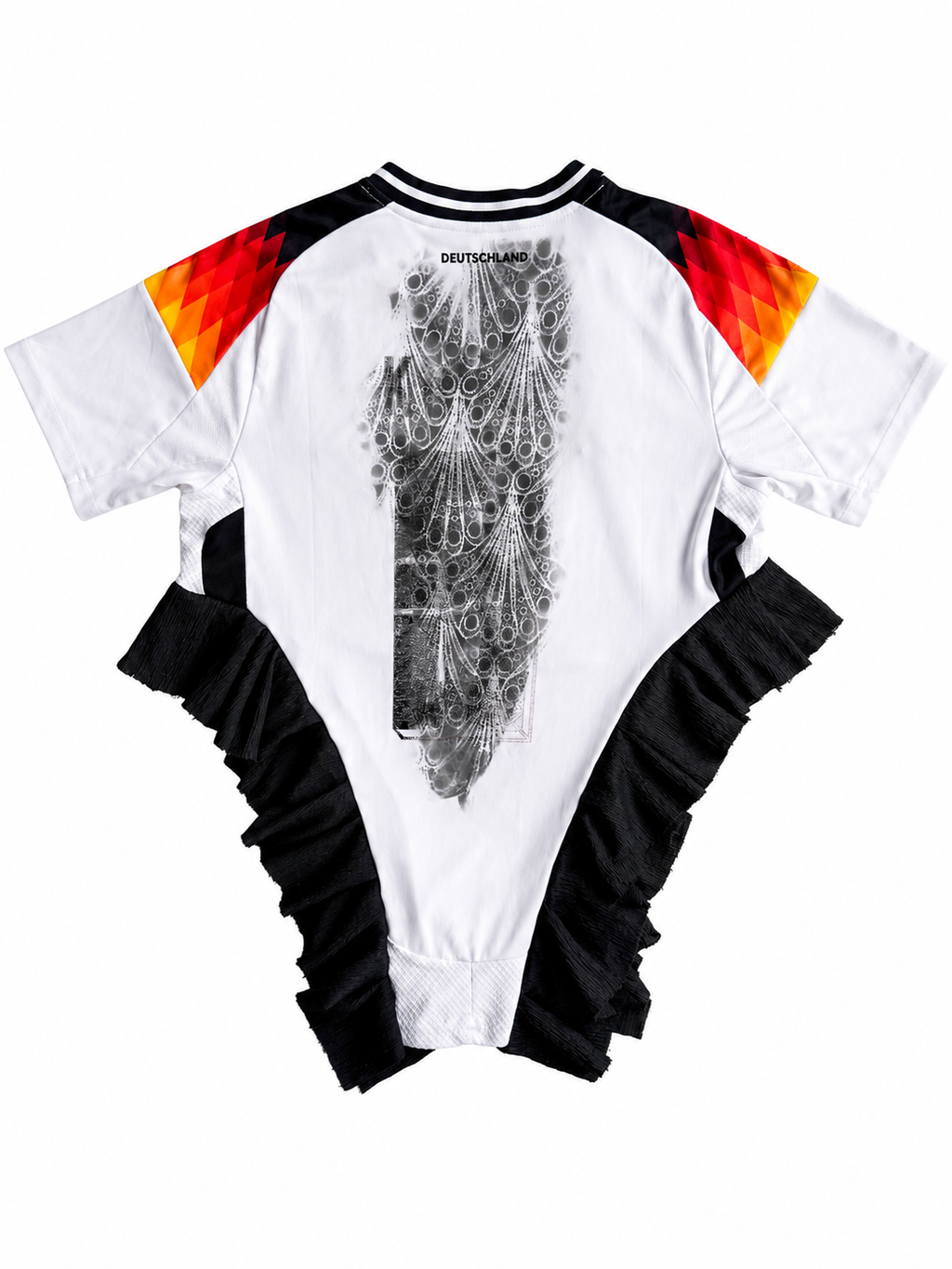 Lucky number 008 / Reconstructed Sports Tee