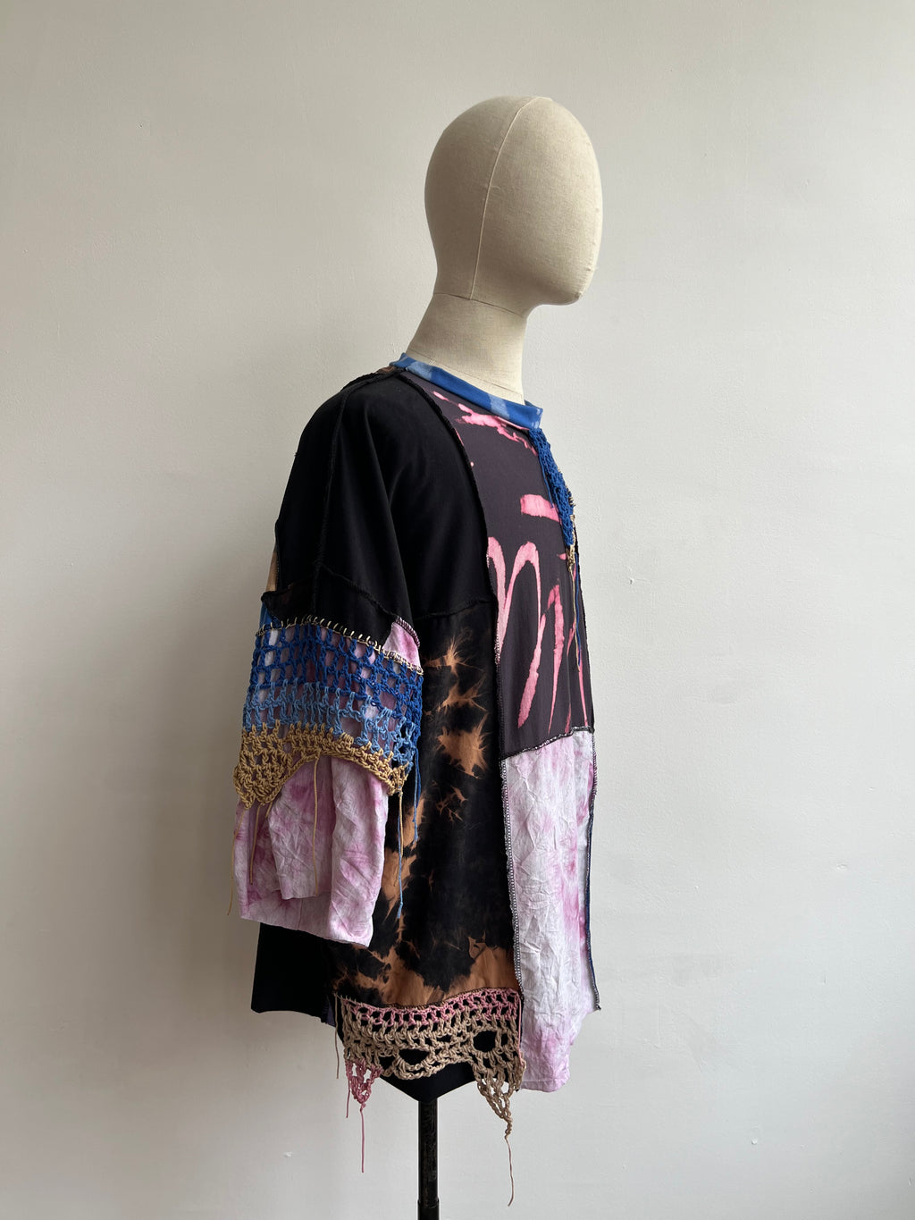 404 Patchwork Crochet Tee 3/4 — Pedro Son x Chispa