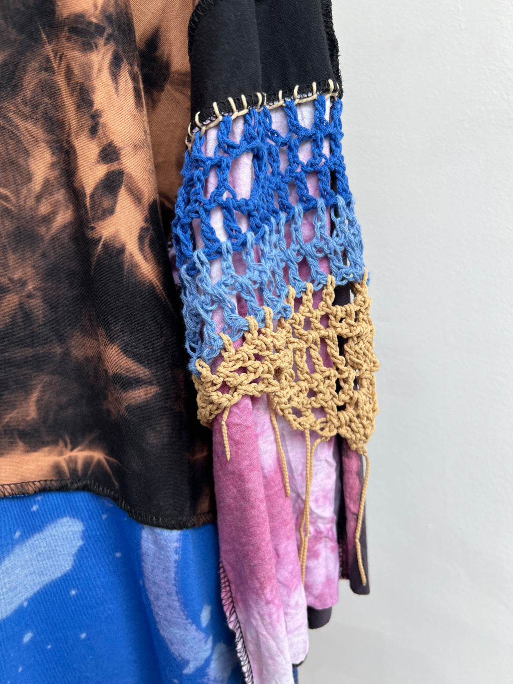 404 Patchwork Crochet Tee 3/4 — Pedro Son x Chispa