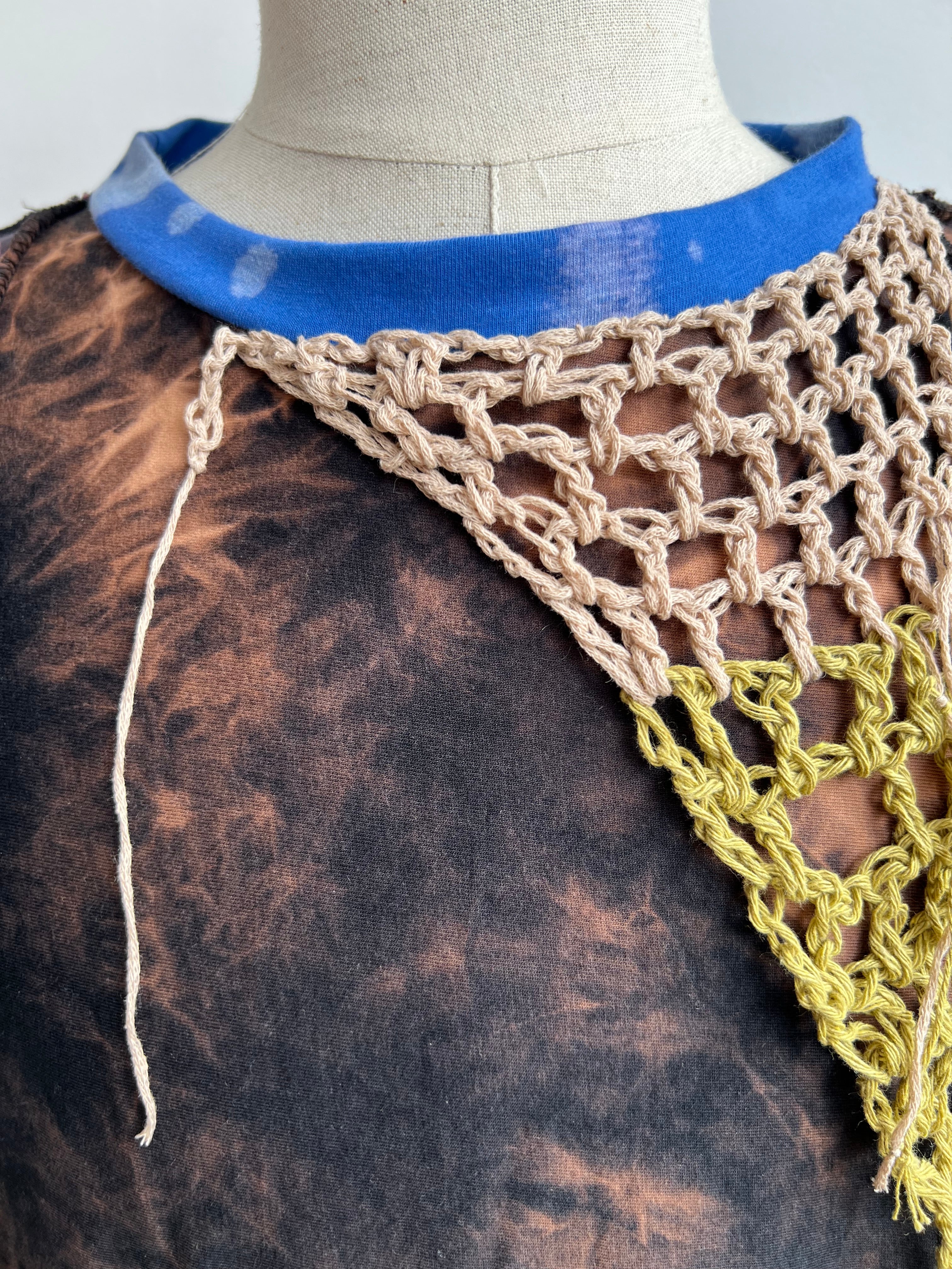 404 Patchwork Crochet Tee 4/4 — Pedro Son x Chispa