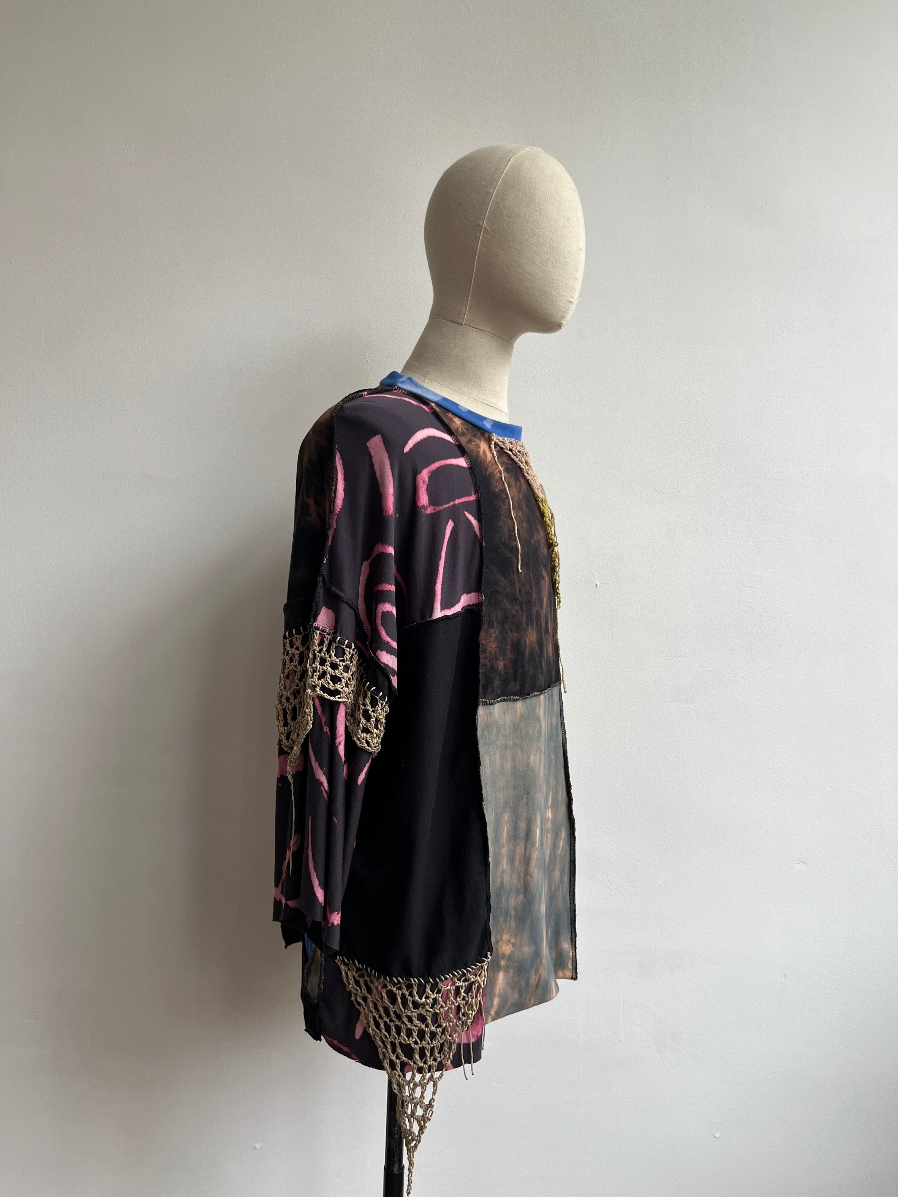 404 Patchwork Crochet Tee 4/4 — Pedro Son x Chispa